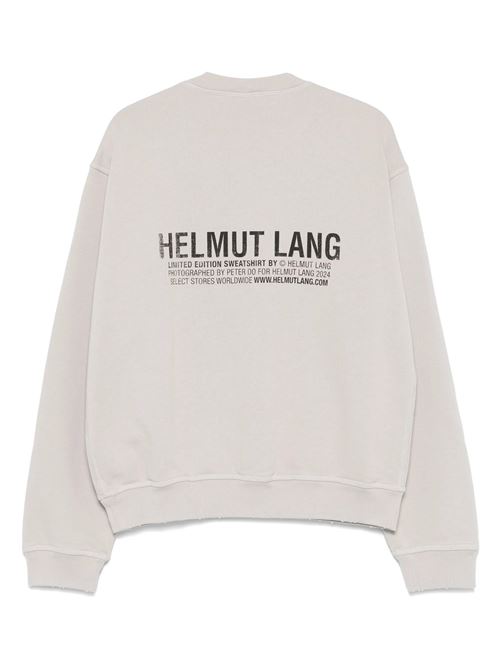 Felpa con stampa cartolina HELMUT LANG | O10HM523B00